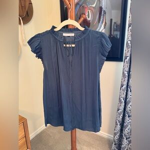 Pookie & Sebastian Blue Tank Blouse size medium